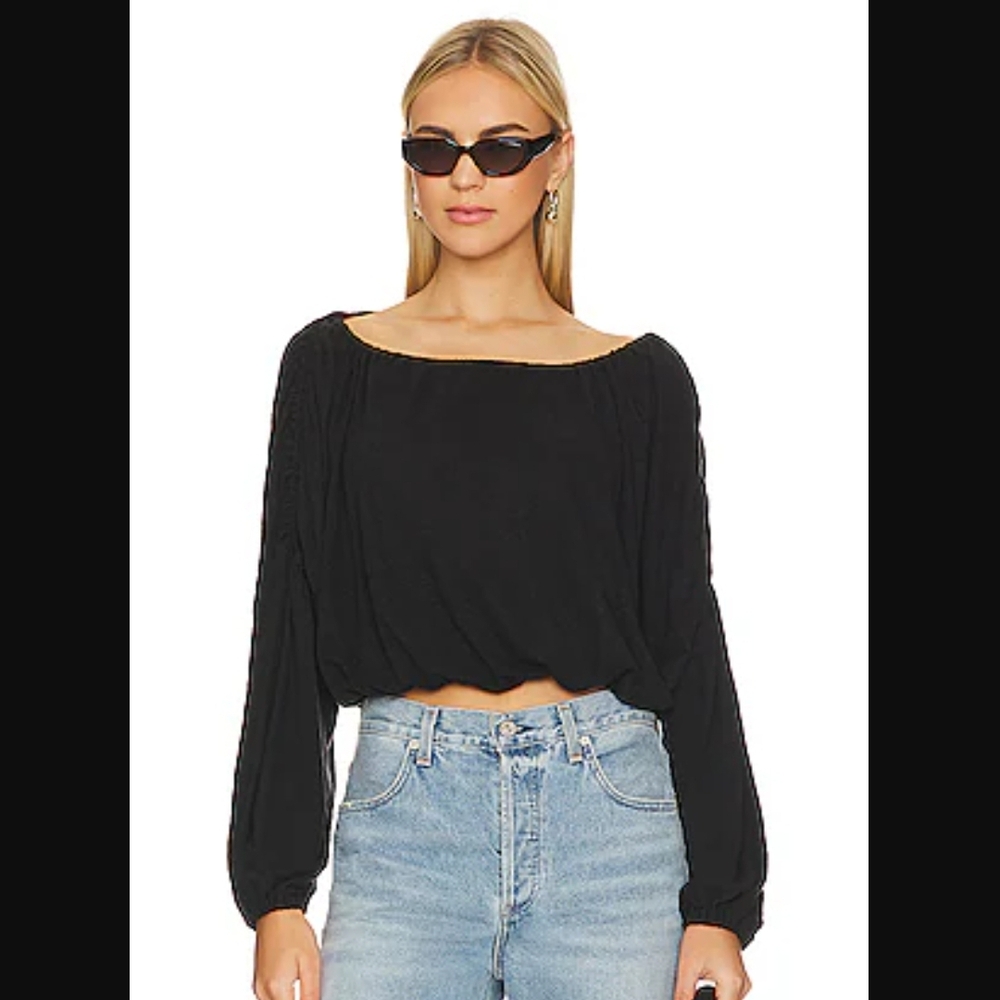 Free People, In A Dream, Black Women's Top